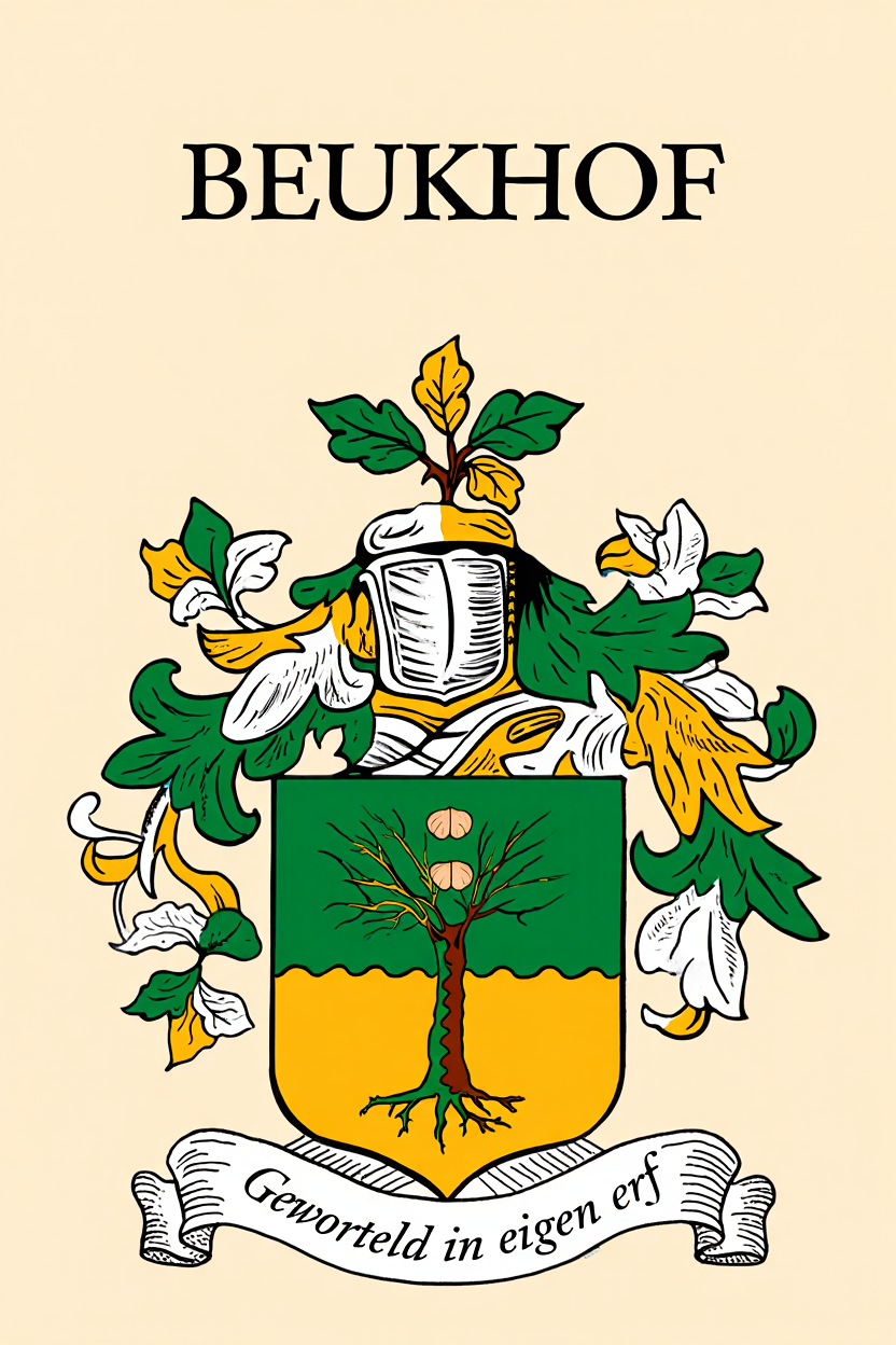 Familiewapen van de achternaam BEUKHOF
