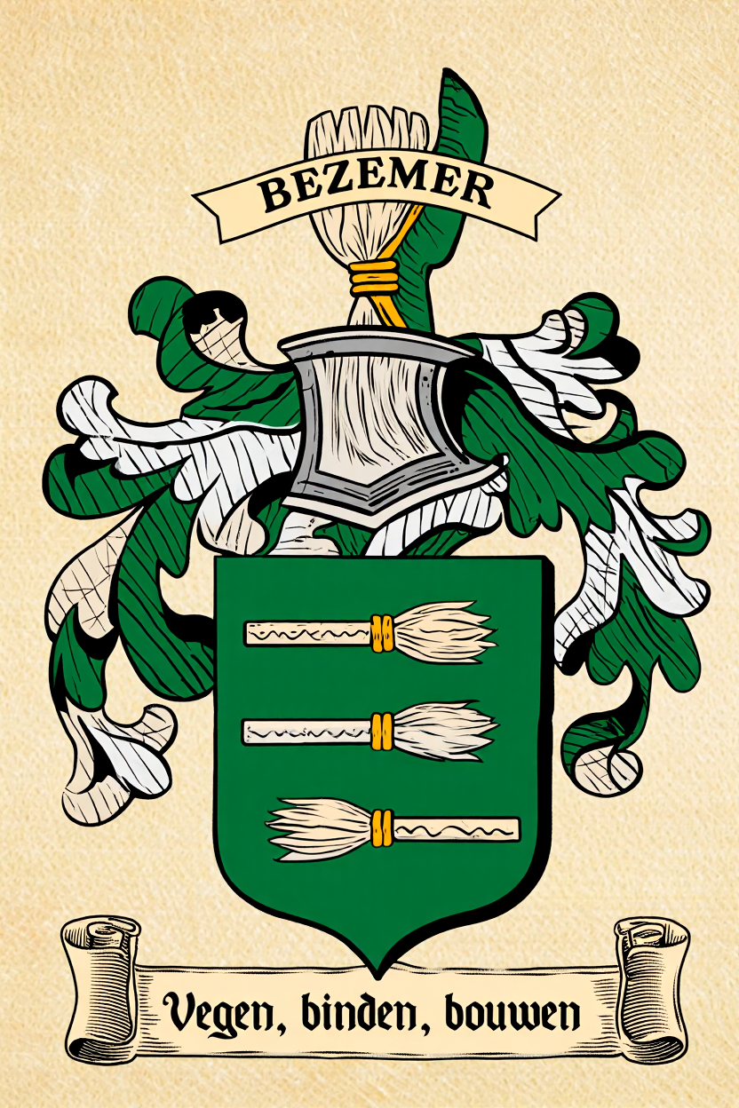 Familiewapen van de achternaam BEZEMER