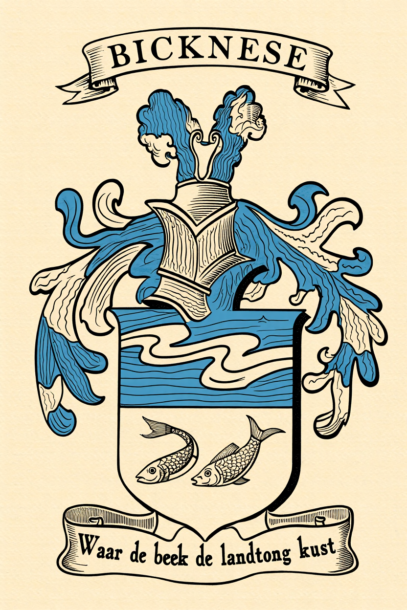 Familiewapen van de achternaam BICKNESE