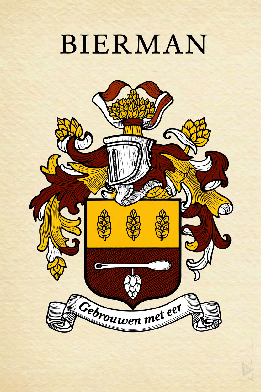 Familiewapen van de achternaam BIERMAN