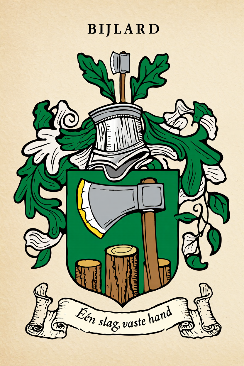 Familiewapen van de achternaam BIJLARD