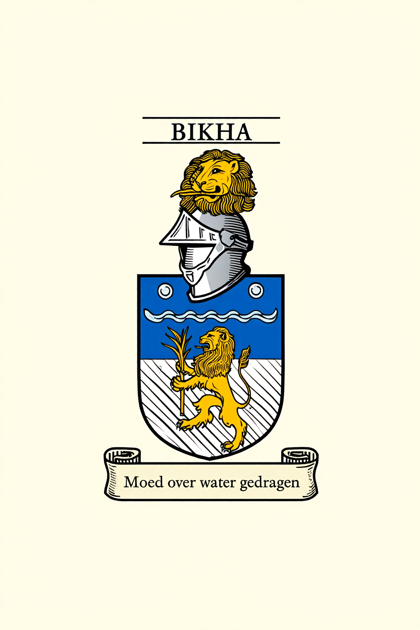 Familiewapen van de achternaam BIKHA