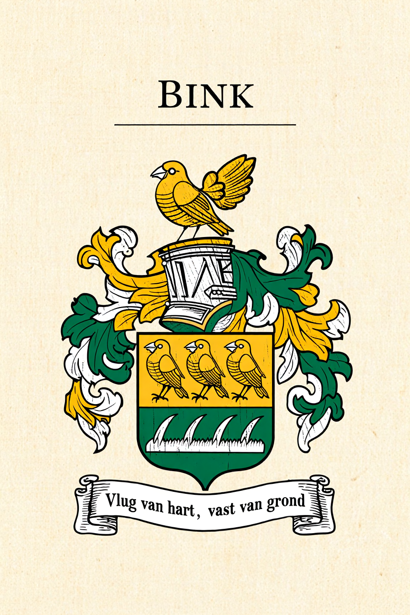 Familiewapen van de achternaam BINK