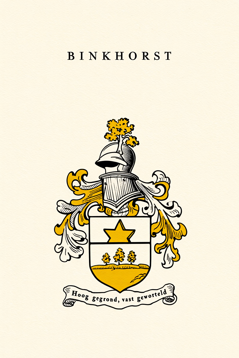 Familiewapen van de achternaam BINKHORST