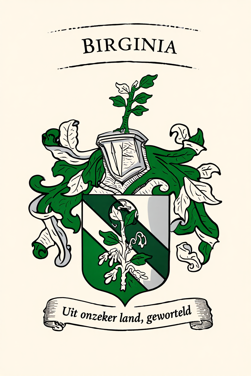 Familiewapen van de achternaam BIRGINIA