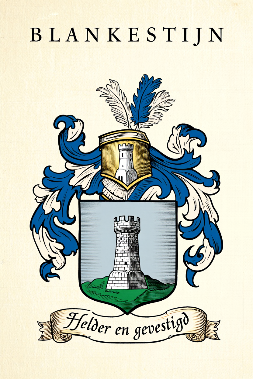 Familiewapen van de achternaam BLANKESTIJN