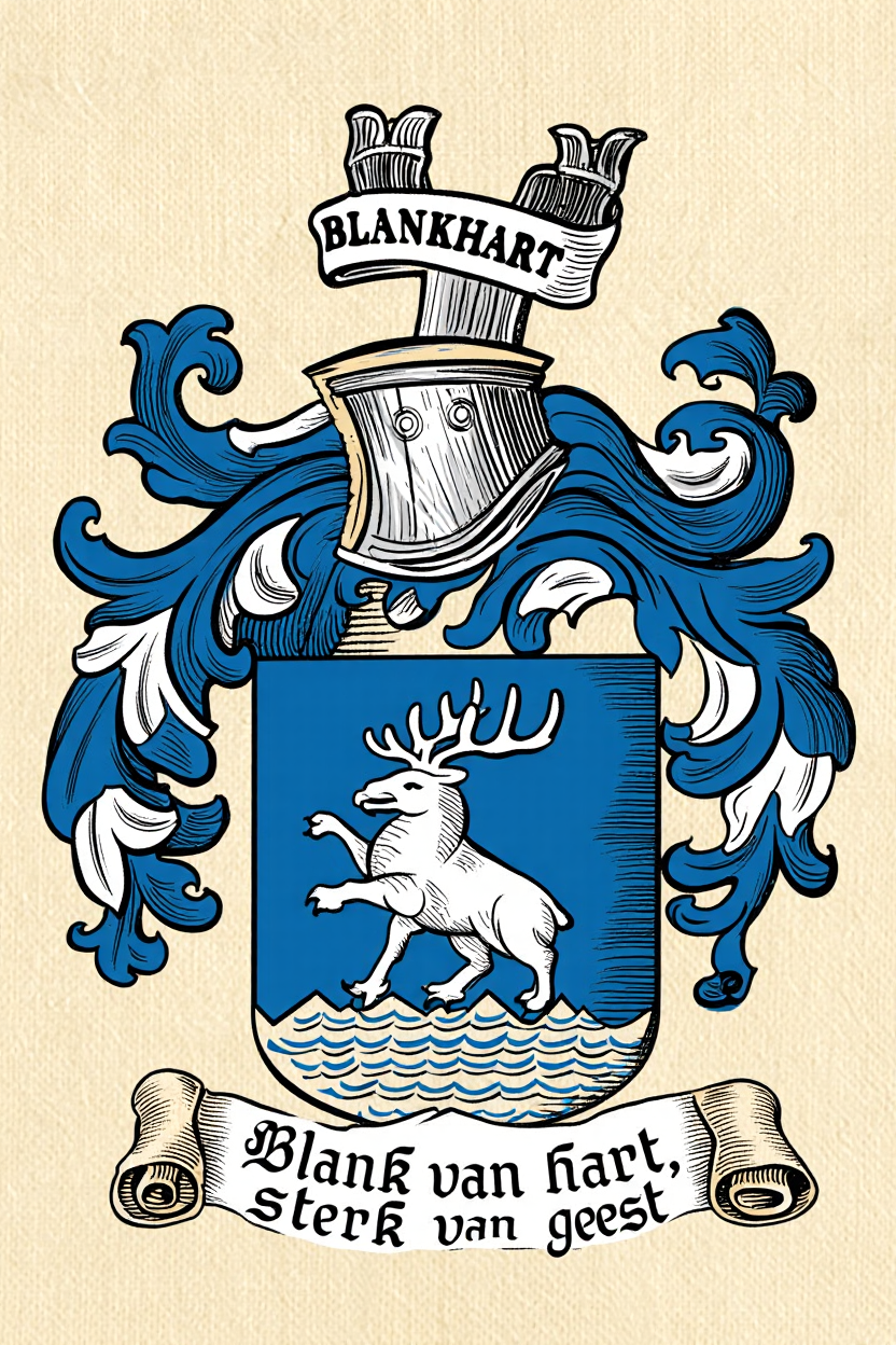 Familiewapen van de achternaam BLANKHART