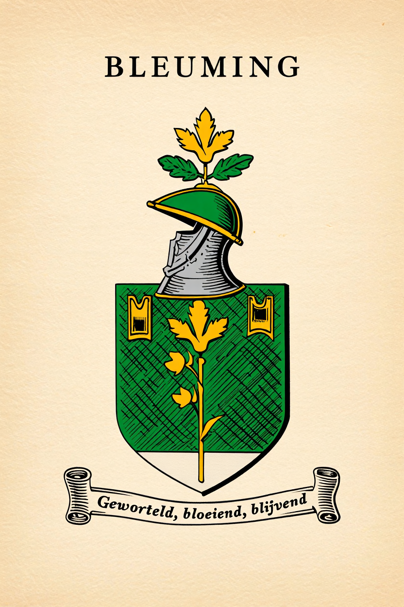 Familiewapen van de achternaam BLEUMING
