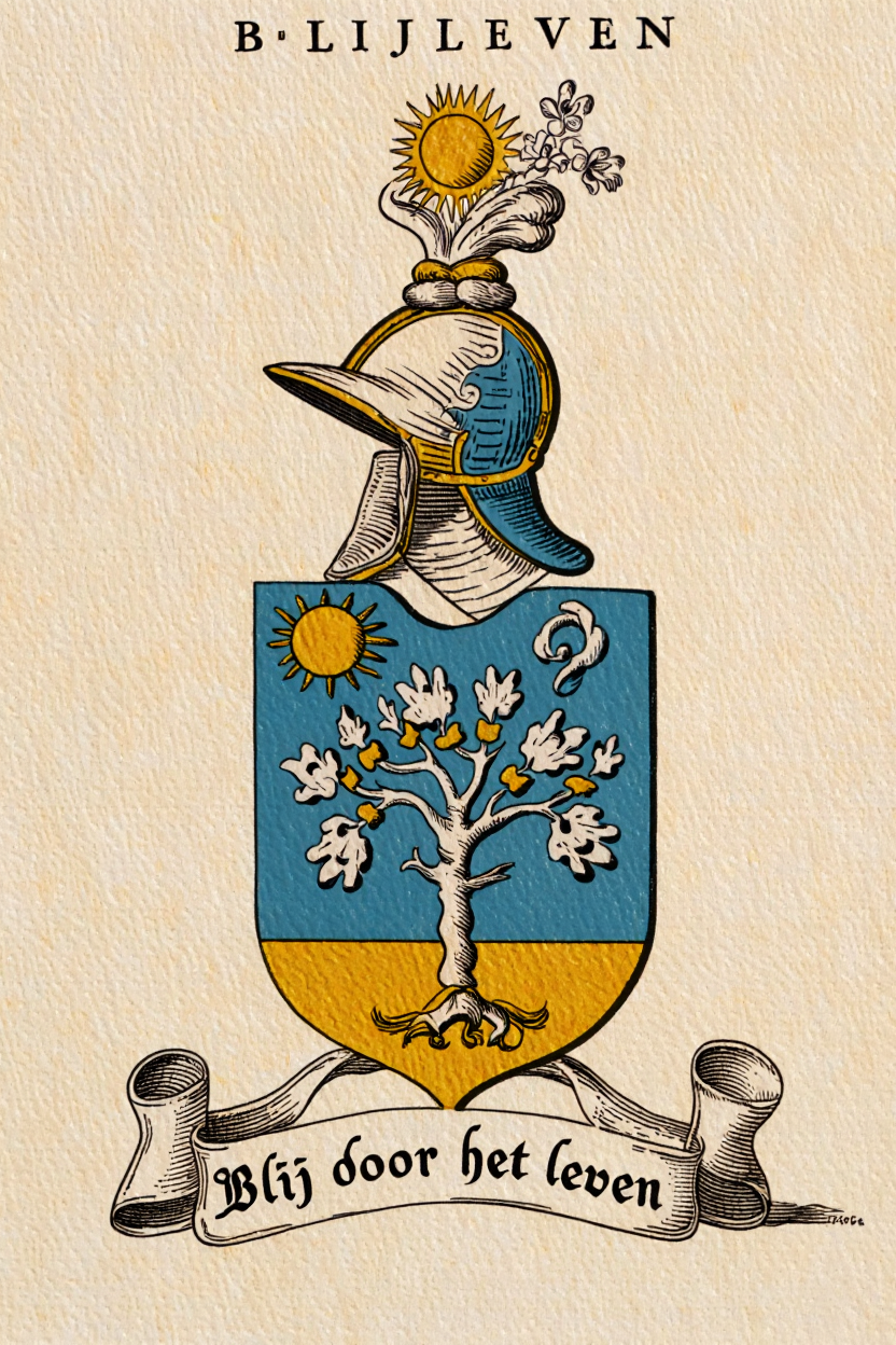 Familiewapen van de achternaam BLIJLEVEN (vergrendeld)
