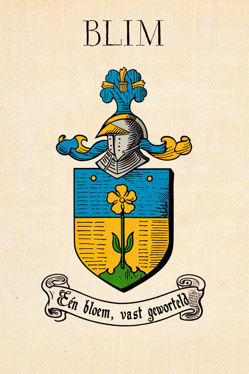 Familiewapen van de achternaam BLIM