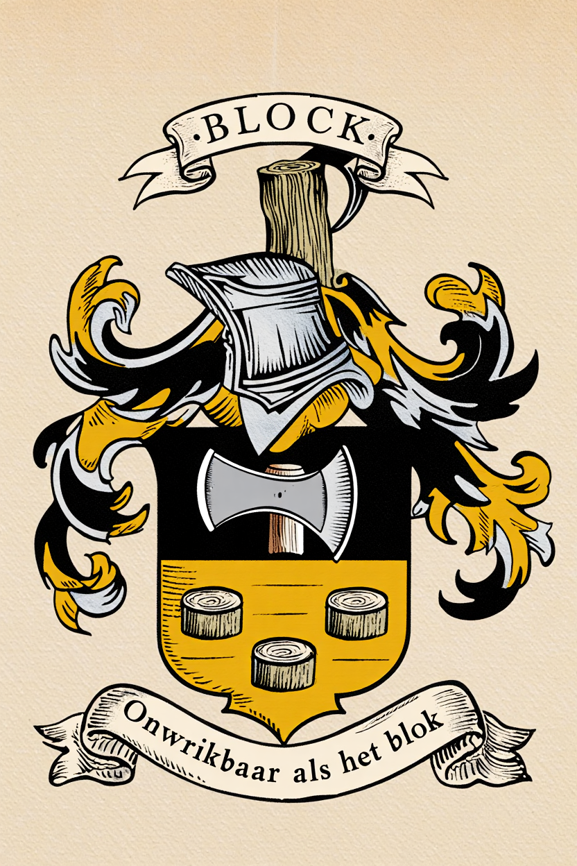 Familiewapen van de achternaam BLOCK