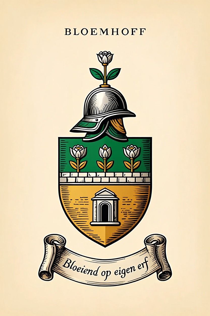 Familiewapen van de achternaam BLOEMHOFF