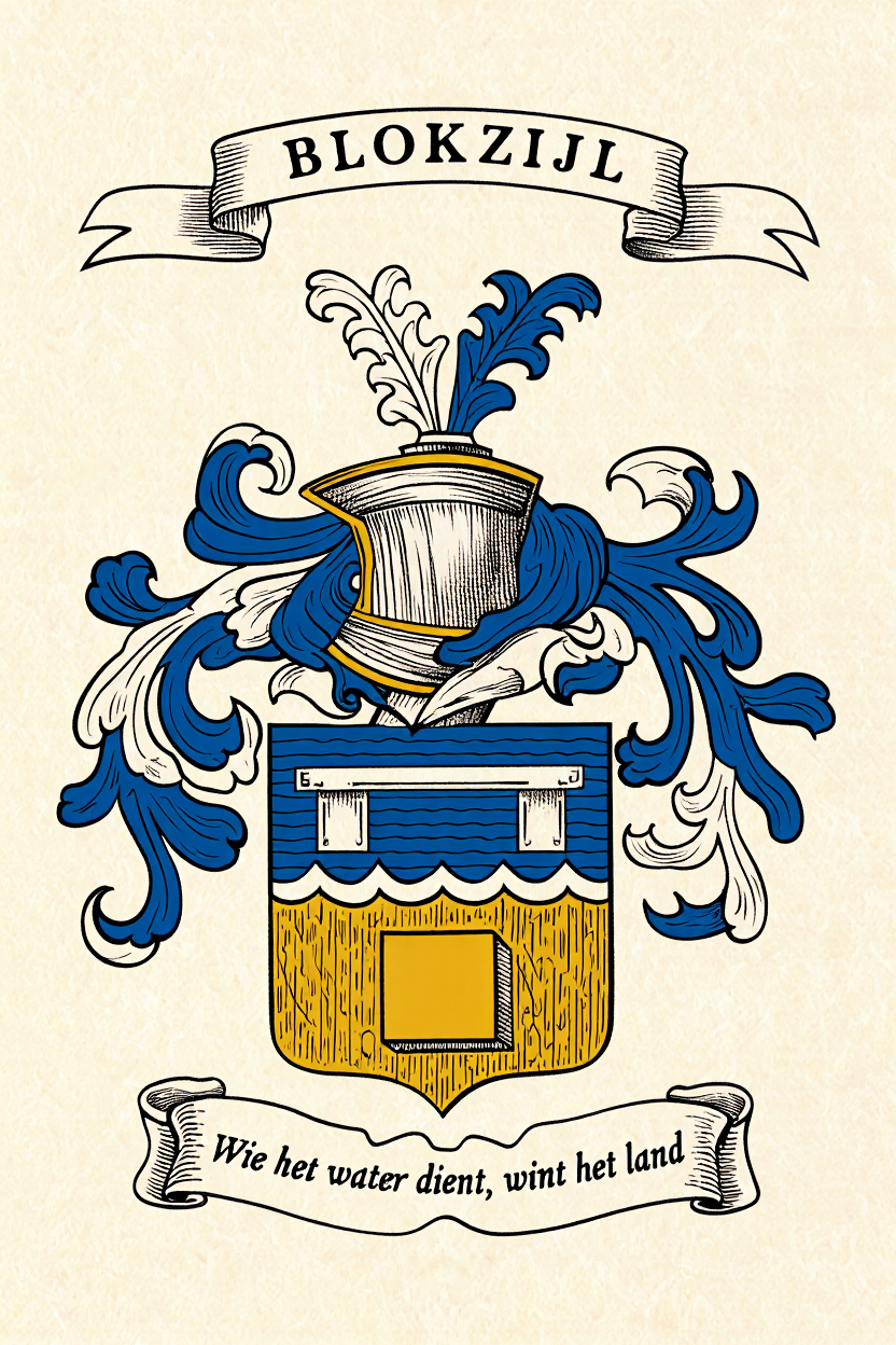 Familiewapen van de achternaam BLOKZIJL