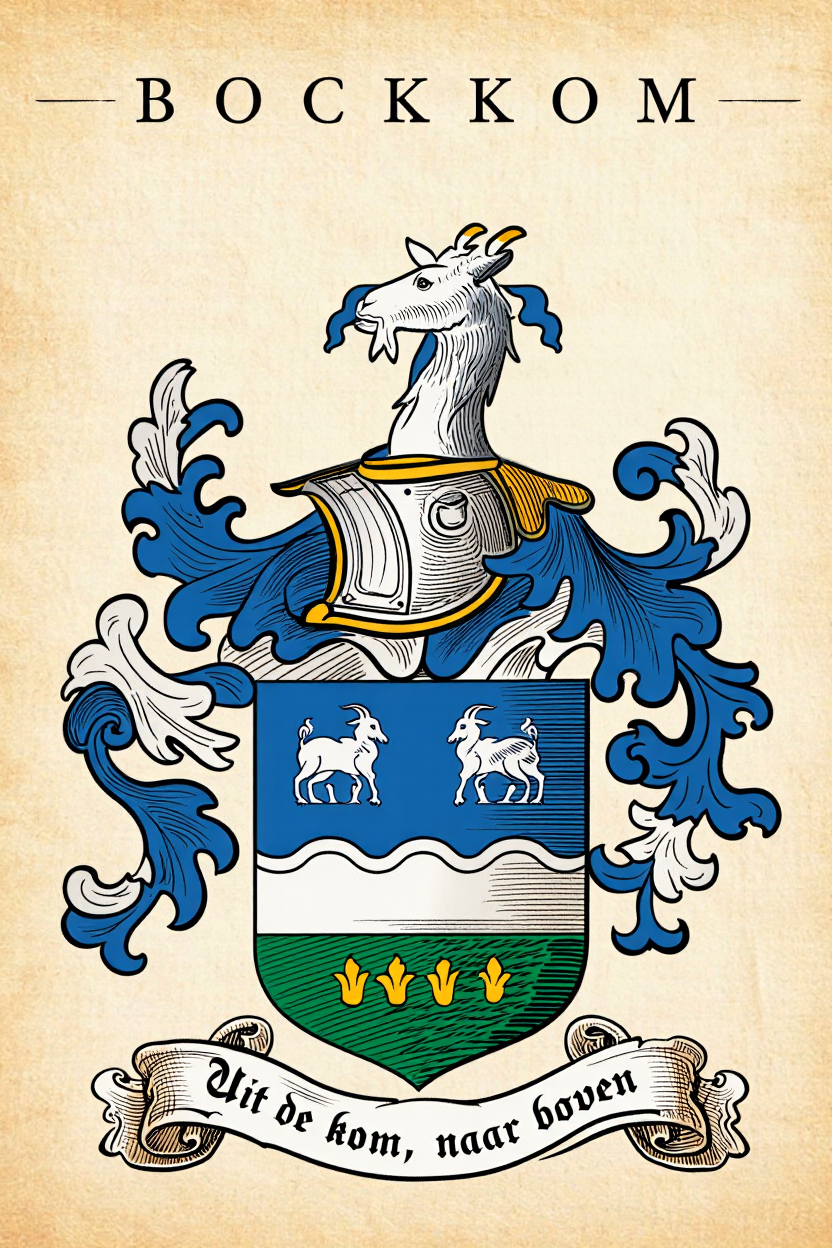 Familiewapen van de achternaam BOCKKOM