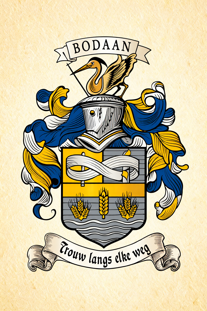 Familiewapen van de achternaam BODAAN