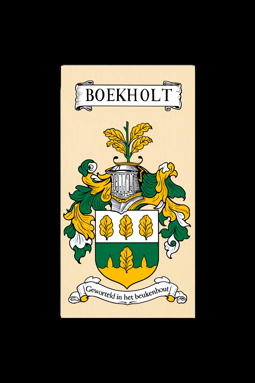 Familiewapen van de achternaam BOEKHOLT