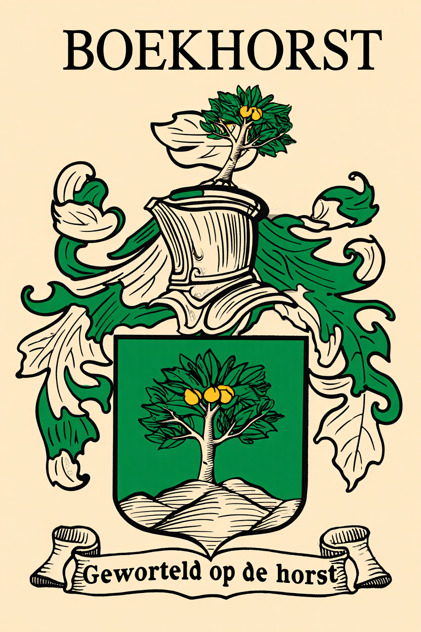 Familiewapen van de achternaam BOEKHORST