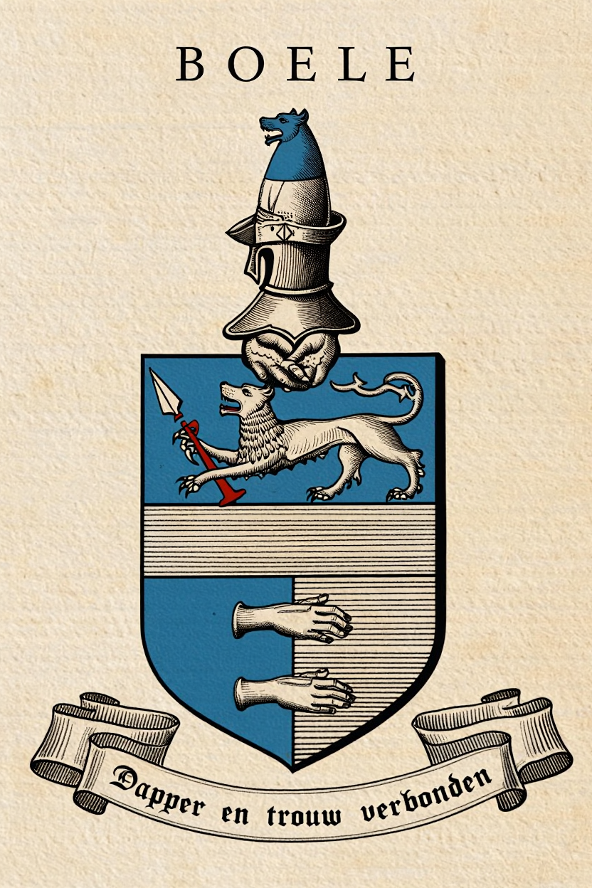 Familiewapen van de achternaam BOELE