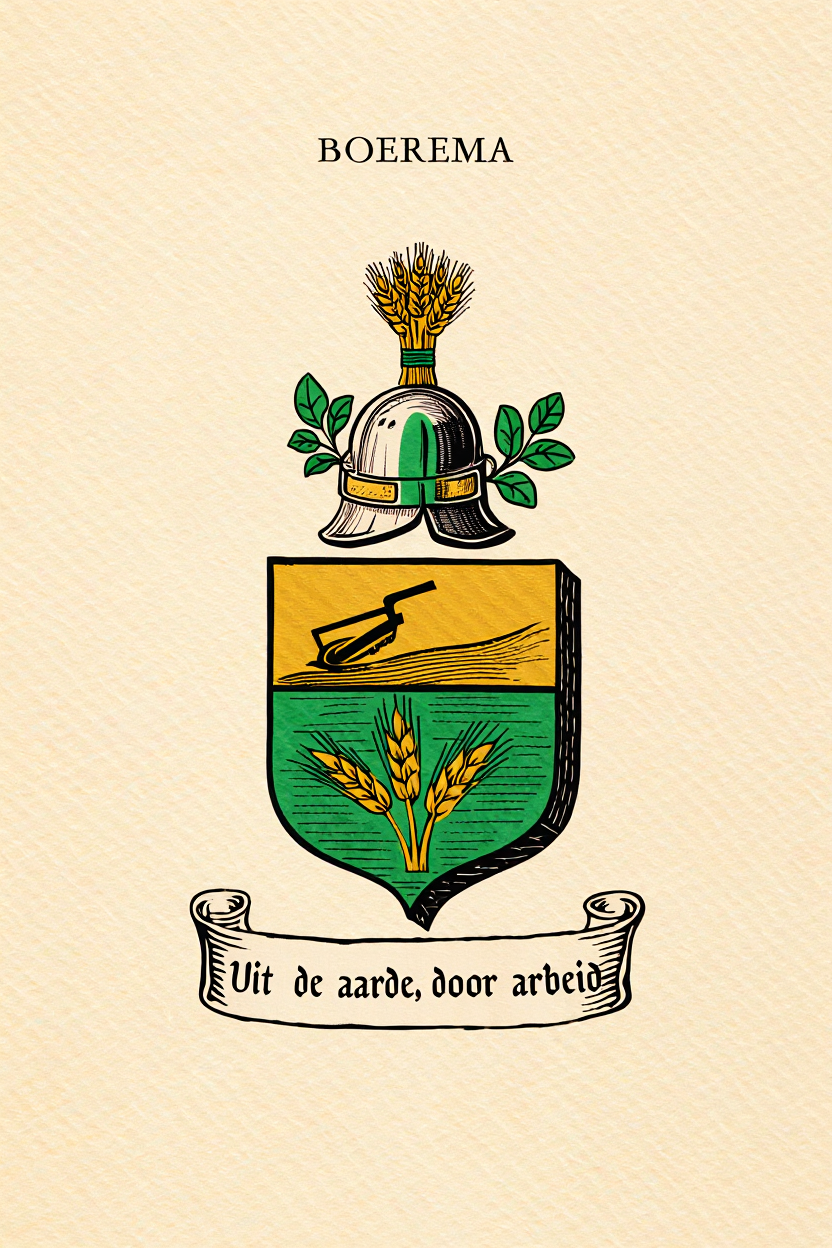 Familiewapen van de achternaam BOEREMA