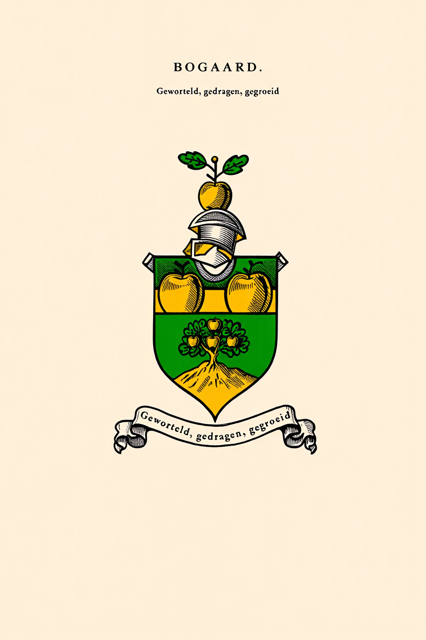 Familiewapen van de achternaam BOGAARD.