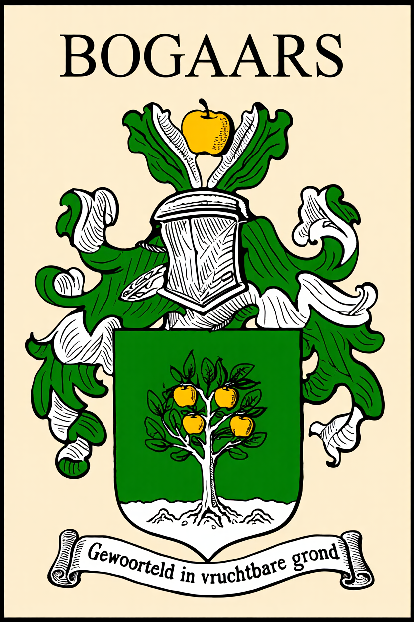 Familiewapen van de achternaam BOGAARS