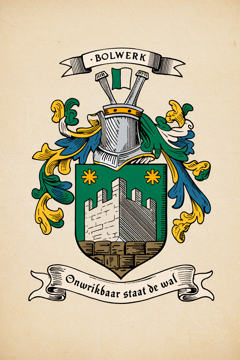 Familiewapen van de achternaam BOLWERK