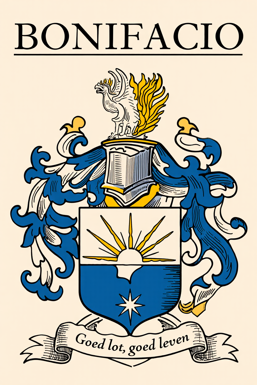 Familiewapen van de achternaam BONIFACIO