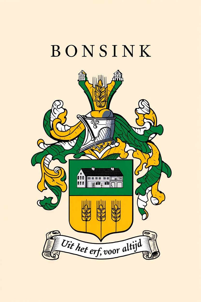 Familiewapen van de achternaam BONSINK