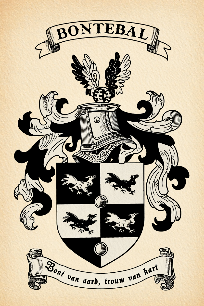 Familiewapen van de achternaam BONTEBAL