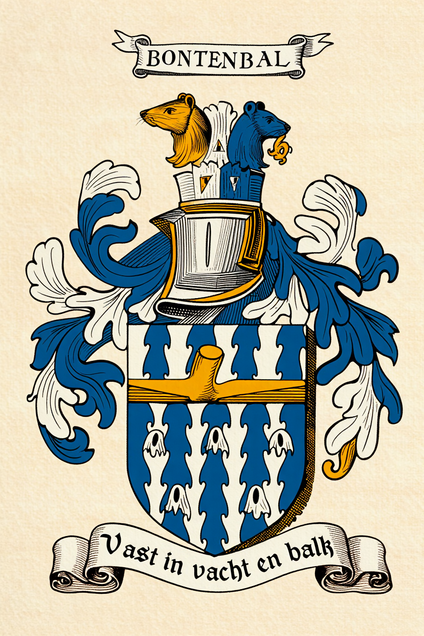 Familiewapen van de achternaam BONTENBAL