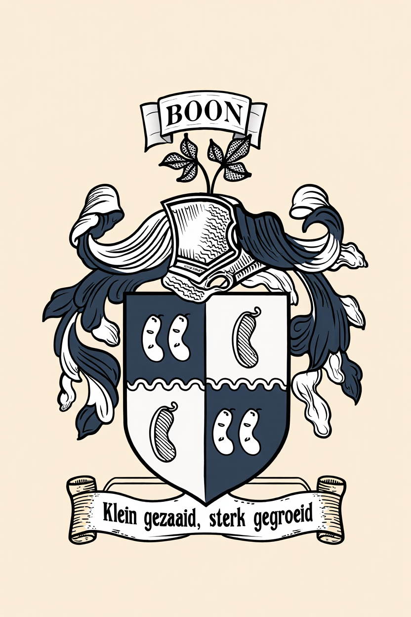 Familiewapen van de achternaam BOON