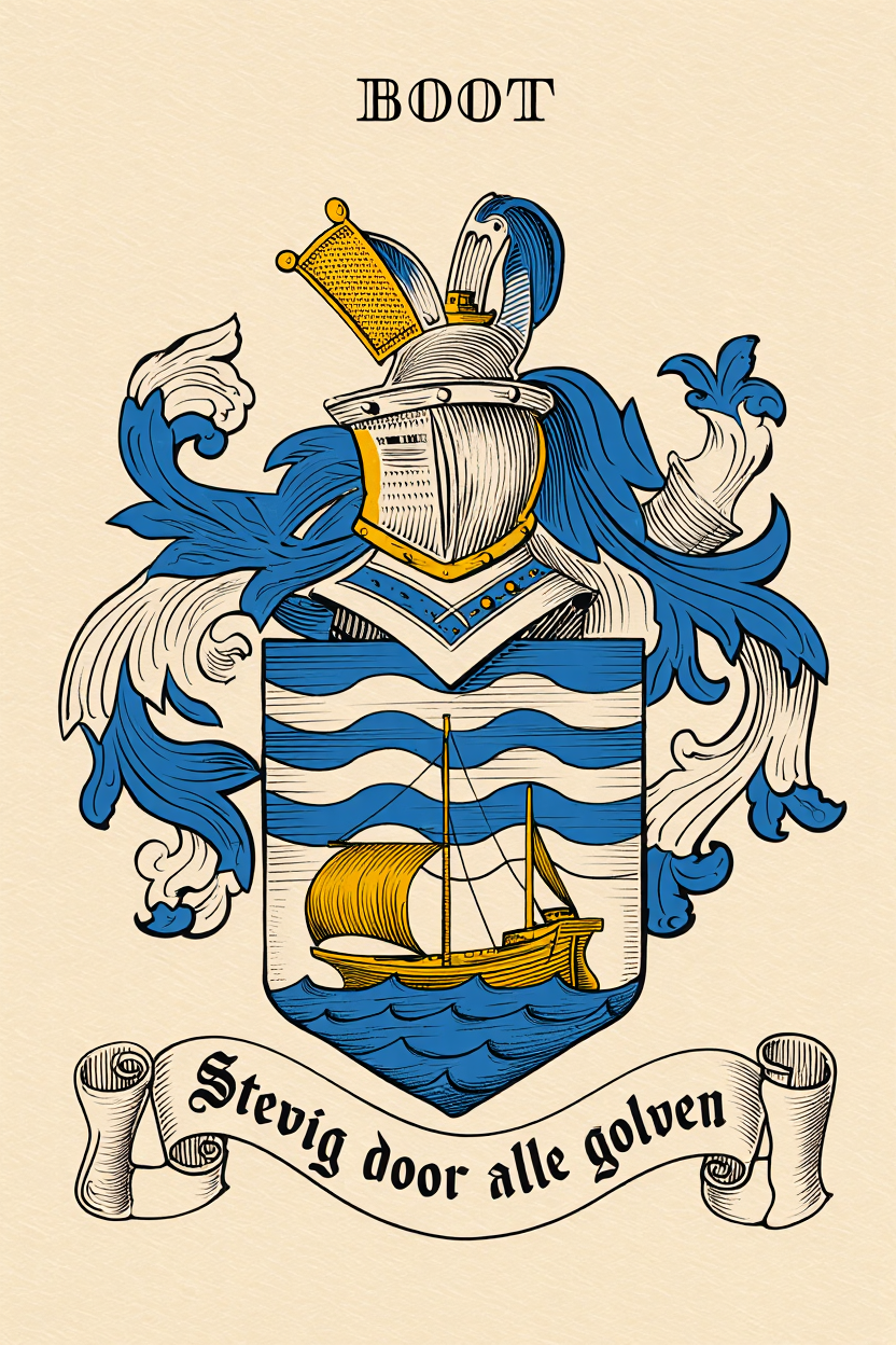 Familiewapen van de achternaam BOOT