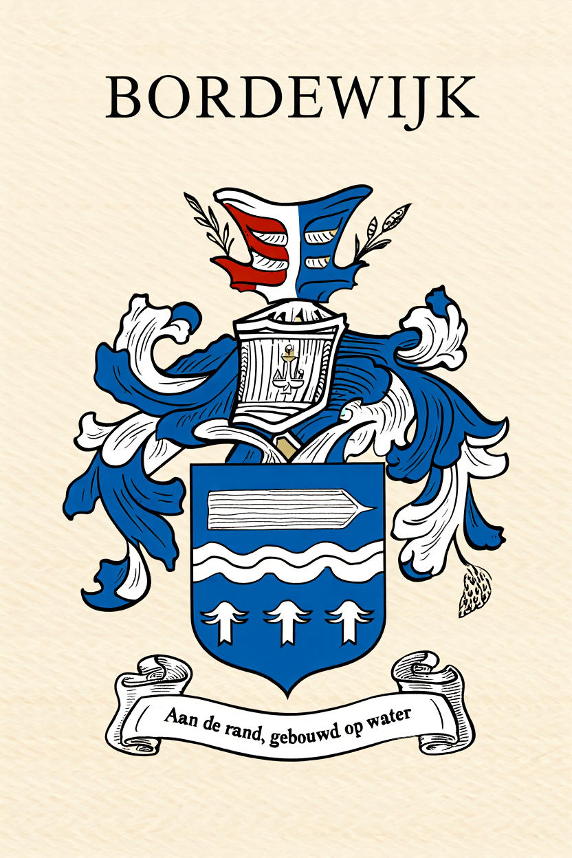 Familiewapen van de achternaam BORDEWIJK