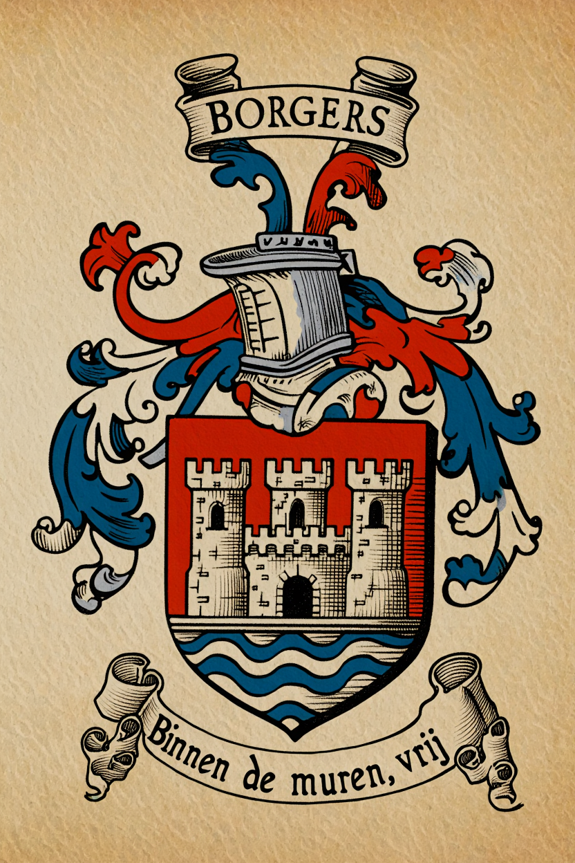 Familiewapen van de achternaam BORGERS