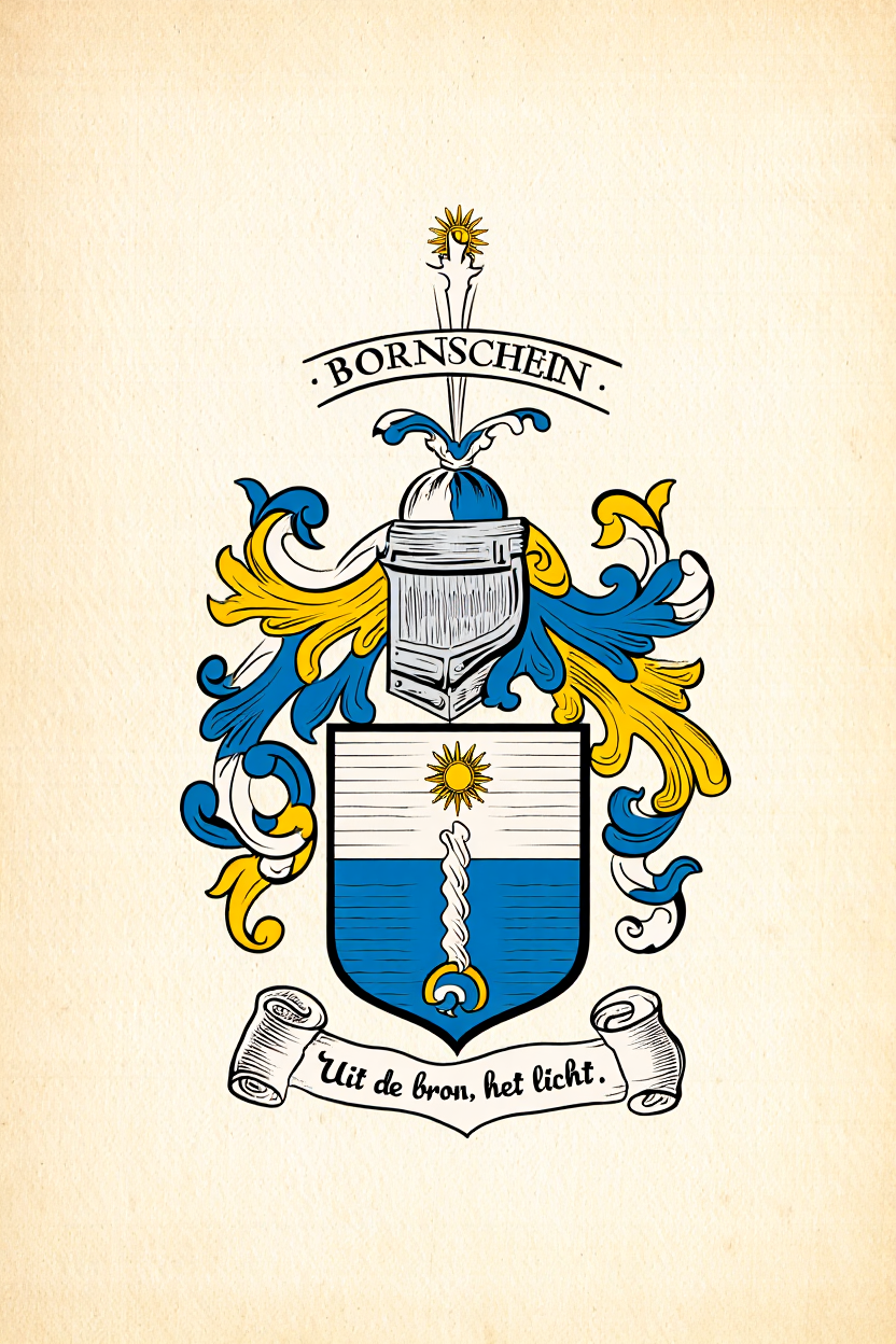 Familiewapen van de achternaam BORNSCHEIN
