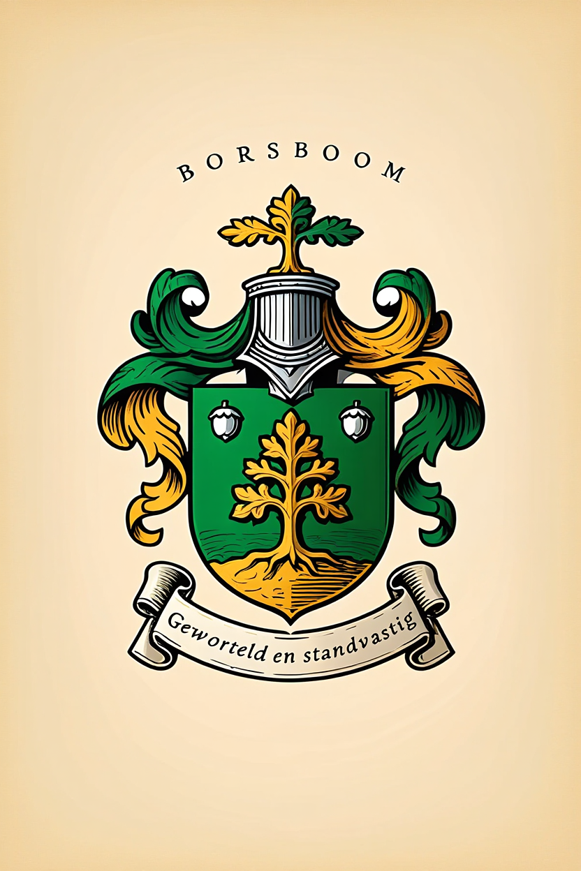 Familiewapen van de achternaam BORSBOOM