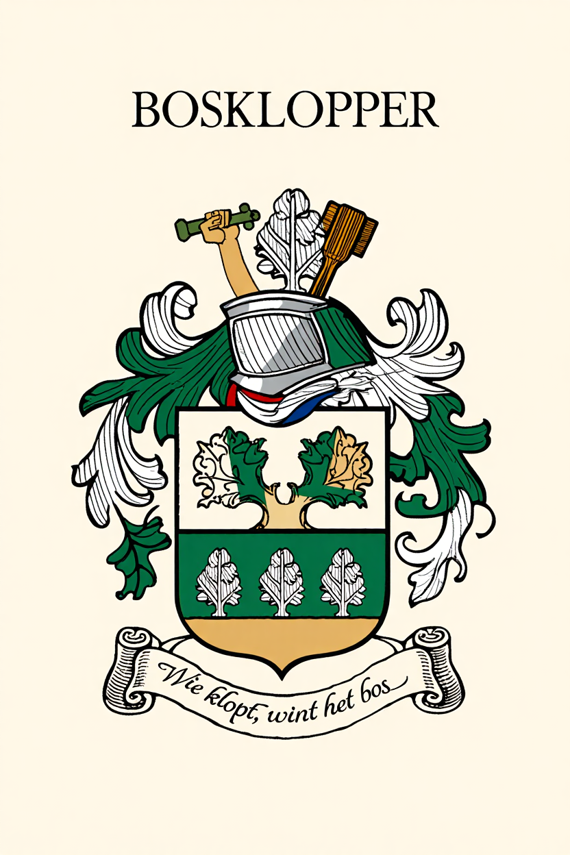 Familiewapen van de achternaam BOSKLOPPER