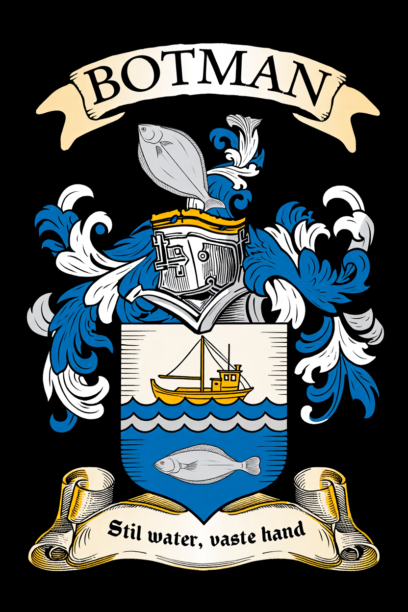 Familiewapen van de achternaam BOTMAN
