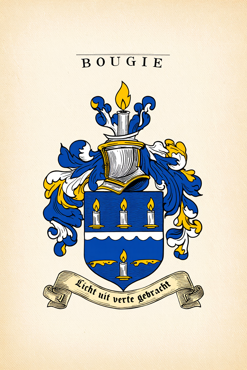 Familiewapen van de achternaam BOUGIE
