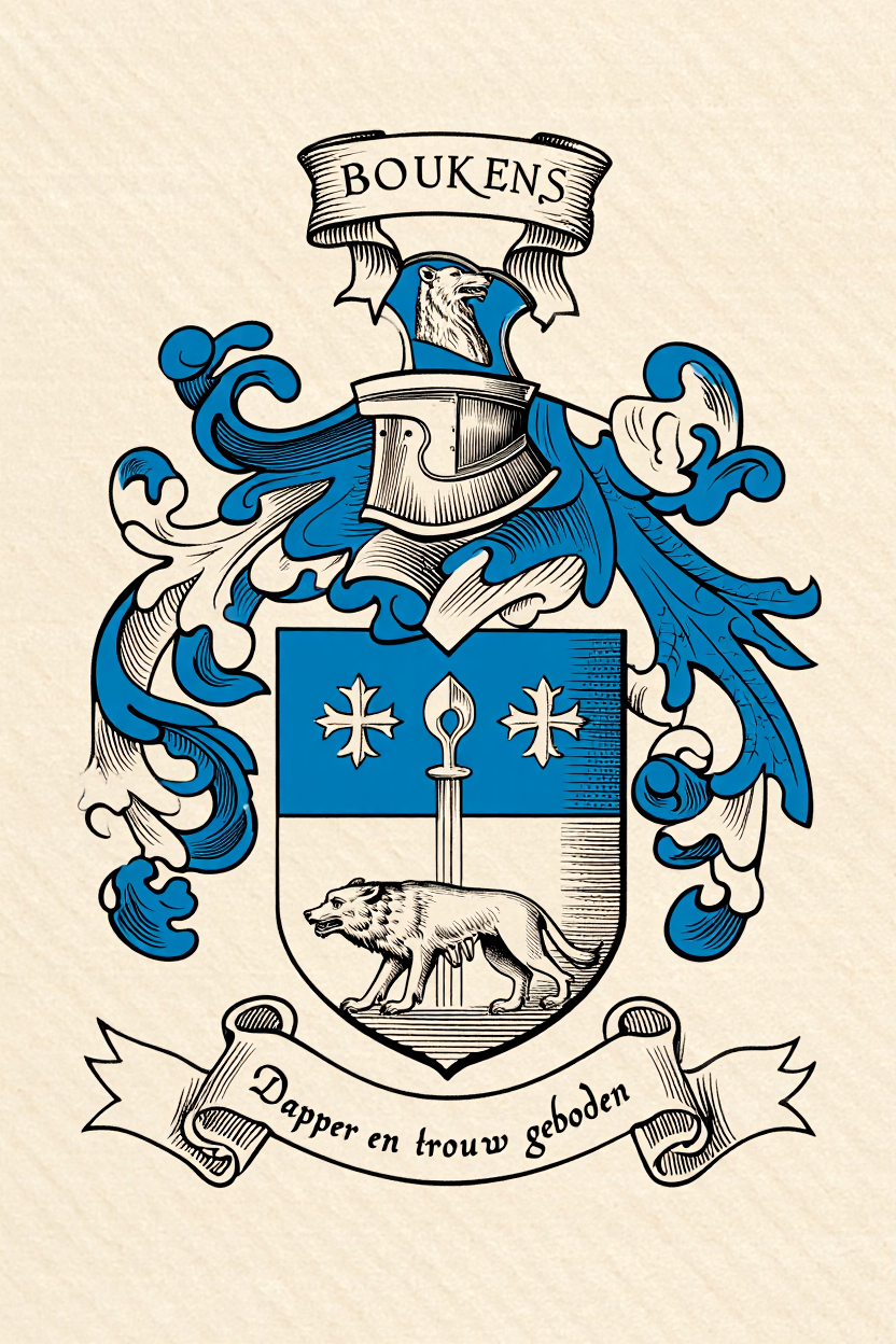 Familiewapen van de achternaam BOUKENS