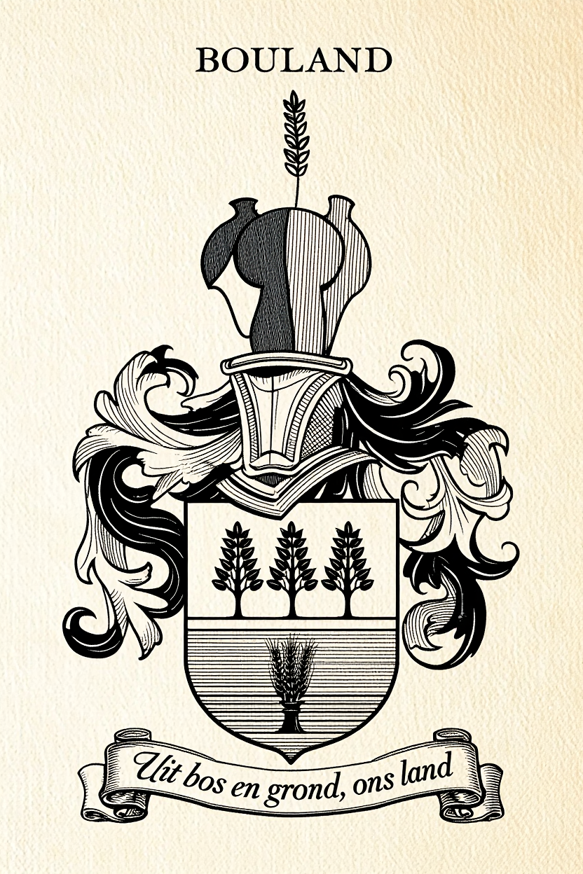 Familiewapen van de achternaam BOULAND