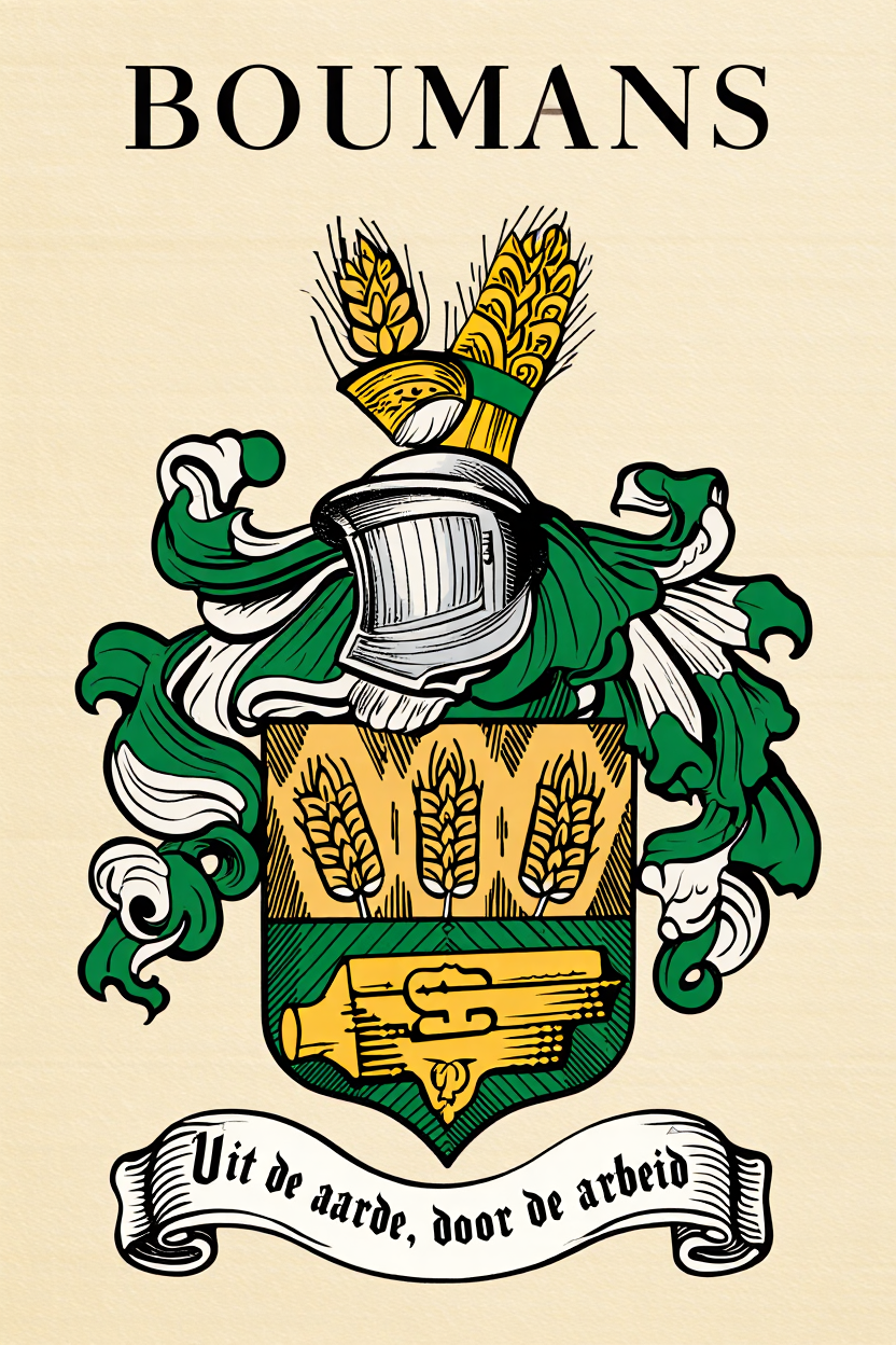 Familiewapen van de achternaam BOUMANS