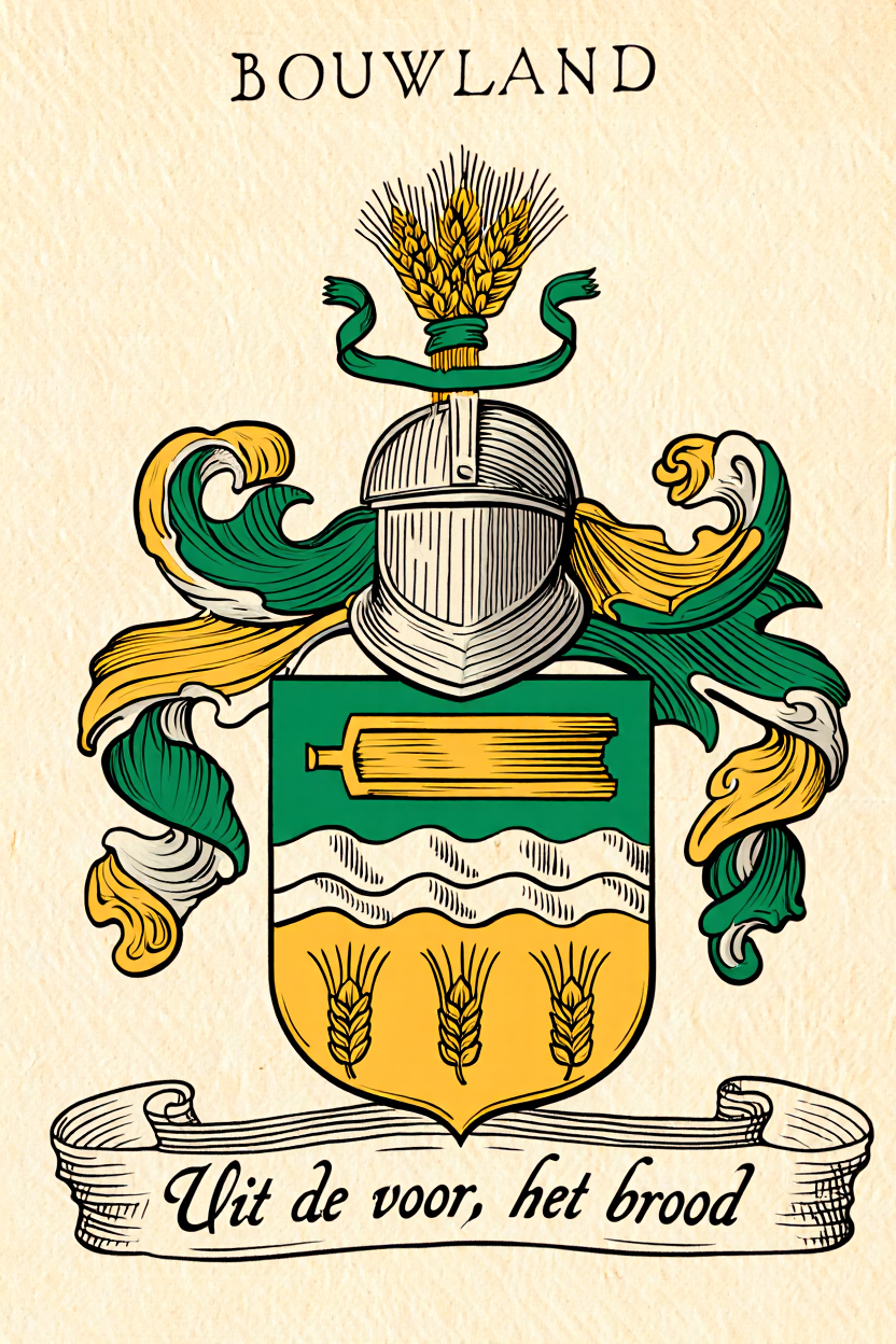 Familiewapen van de achternaam BOUWLAND