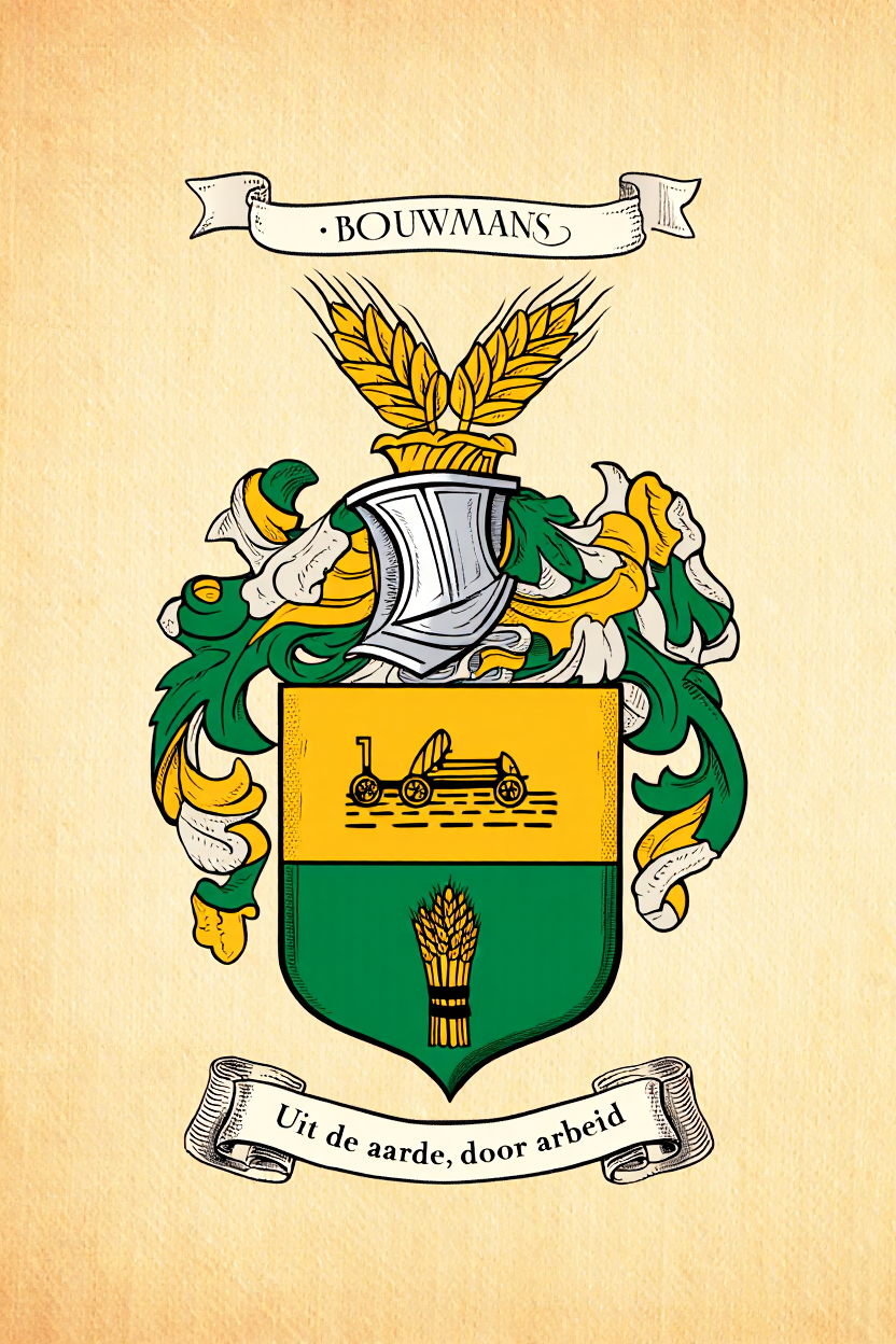 Familiewapen van de achternaam BOUWMANS