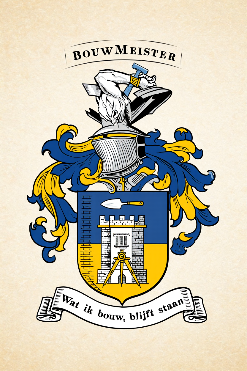 Familiewapen van de achternaam BOUWMEISTER