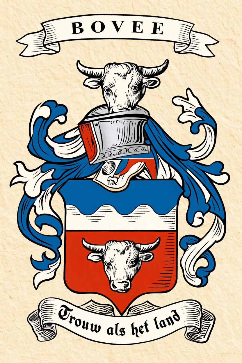 Familiewapen van de achternaam BOVEE