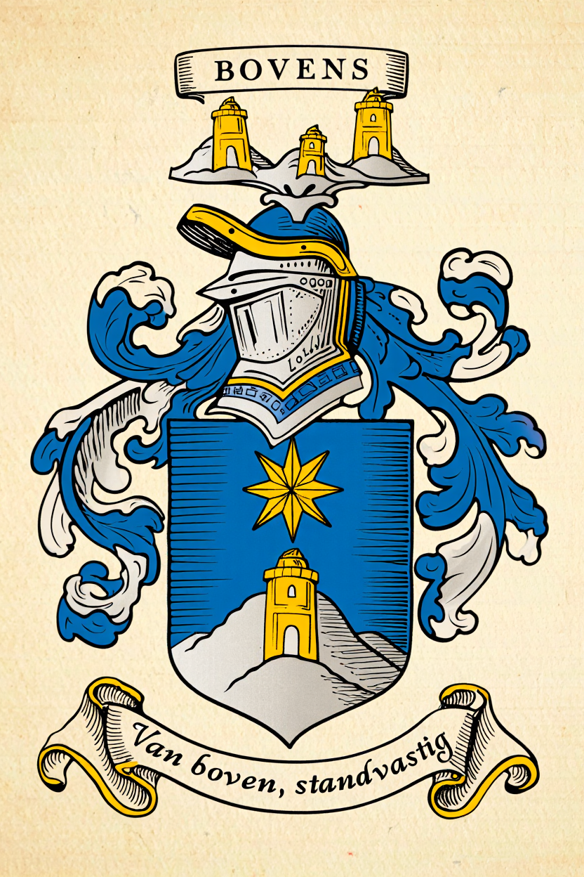 Familiewapen van de achternaam BOVENS