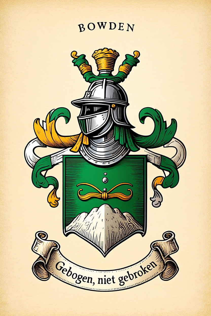 Familiewapen van de achternaam BOWDEN