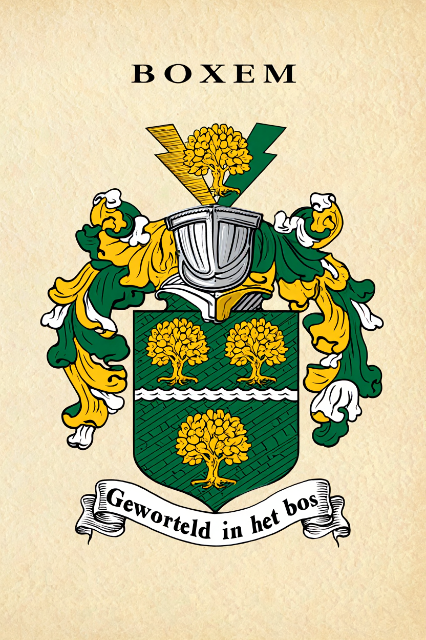 Familiewapen van de achternaam BOXEM