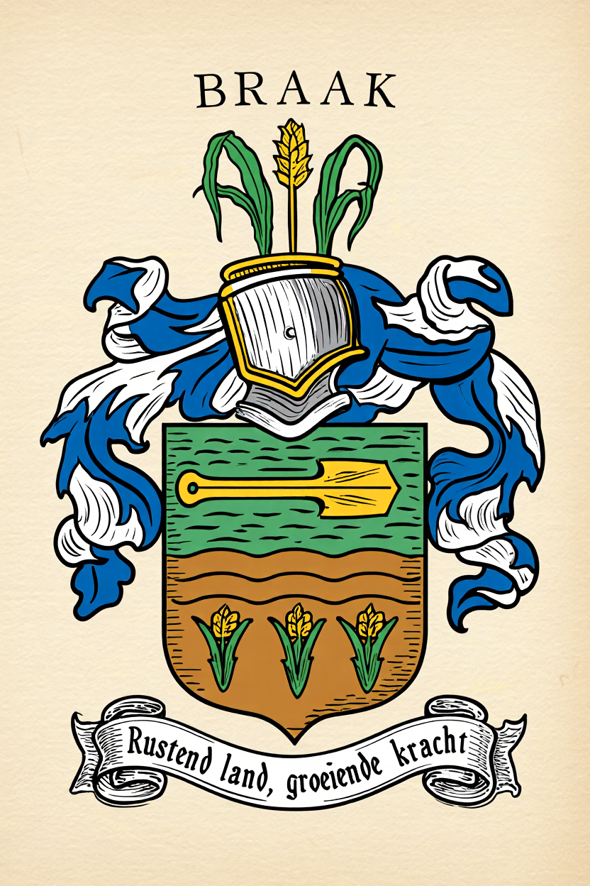 Familiewapen van de achternaam BRAAK